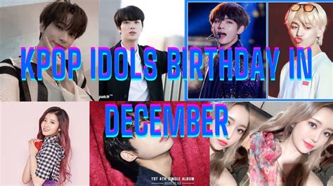 kpop idols born in december|female kpop idol birthdays.